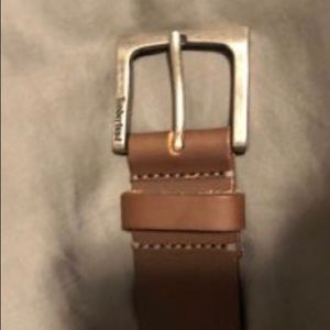 Men’s Timberland brown belt. Never worn, size 34